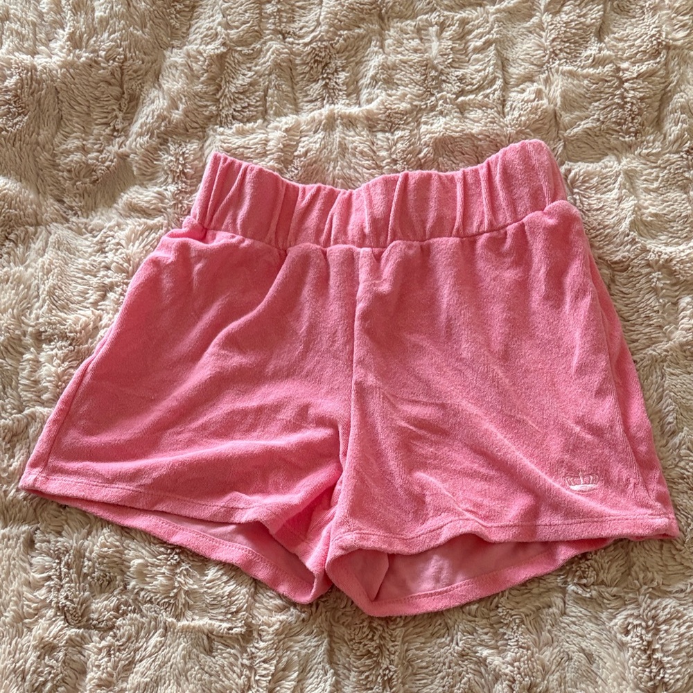Juicy Couture Comfy Pink Women's Shorts